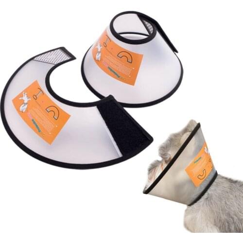 Dog Collar Anti Biting Muzzles Operation Headgear Cat Funnel Neck Cover Anti Bite Lick Safety Protective Dog Supplies