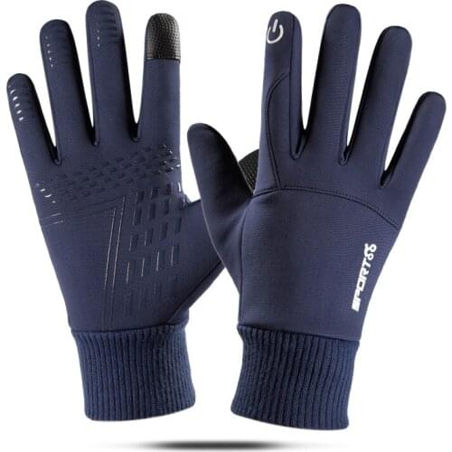 Cycling Ski Gloves Full Finger Bicycle Glove Men Women Sports Bike Anti Slip Mitts Gel Pad Breathable Motorcycle MTB warm Glove