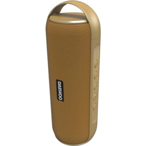 Portable Bluetooth Speakers Daewoo DBT-20 12W Golden