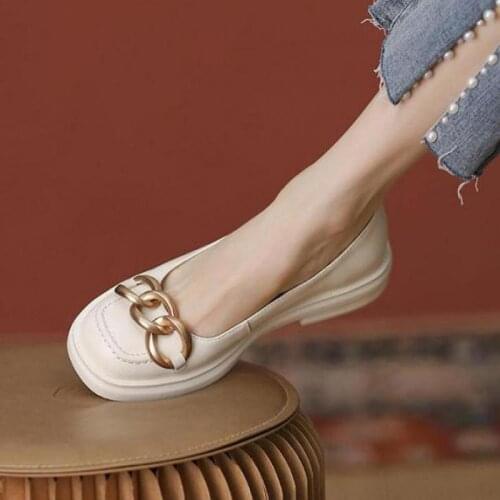 Flat Women Shoes Sneakers Slip On Moccasins Loafers Comfortable Flats Woman Single Shoe Platform Casual Shallow Lady Footwear