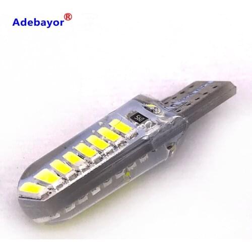 100PCS T10 194 W5W 168 16 SMD LED 4014 Car Auto Clearance Lights Marker Lamps Reading Light Bulb DC 12V Adebayor
