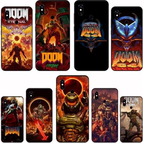HOT GAME DOOM ETERNAL Phone Case For Xiaomi Redmi 4x 5 plus 6A 7 7A 8 mi8 8lite 9 note 4 5 7 8 pro