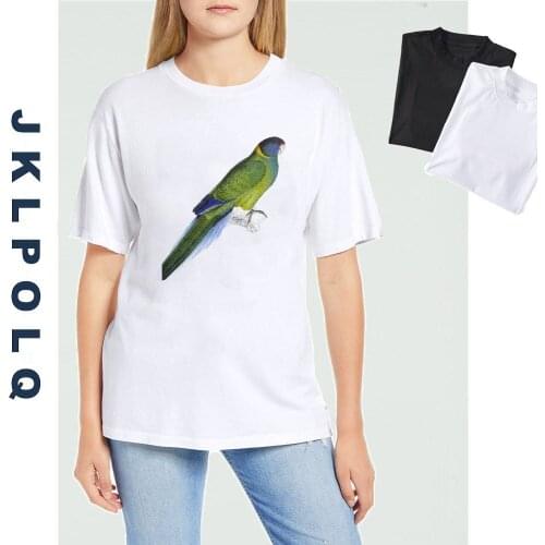 JKLPOLQ Summer OverSize Women T-shirt Cotton Animal Print Bear Graphic T-shirt Animal Lovers Funny Tops Female Vintage Tee