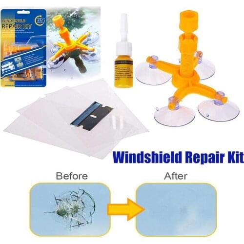 Car Styling Windshield Repair Kit Car Window Glass Polishing Repair Window Restore Screen Crack Scratch Car Tool Polishing Y3Z3