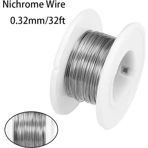 Nichrome Wire 28 Gauge 100 Ft 0.3mm Cantal Resistance Resistor Awg Heating Wire Resistance Wire Alloy Heating Yarn 30meters/voll