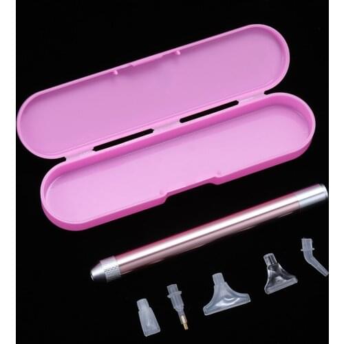 New 5D Diamond Painting Tool Angled Tip Point Drill Pen Kits Lighting Drill Pen with Accessories DIY Sewing Crafts Tool