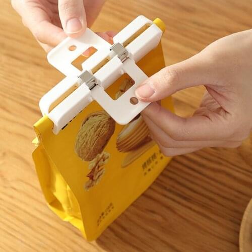 Plastic Food Sealing Bag Clip Fresh Moisture-proof Snack Potato Chips Postcard Sealing Clip Household Kitchen Gadgets Items