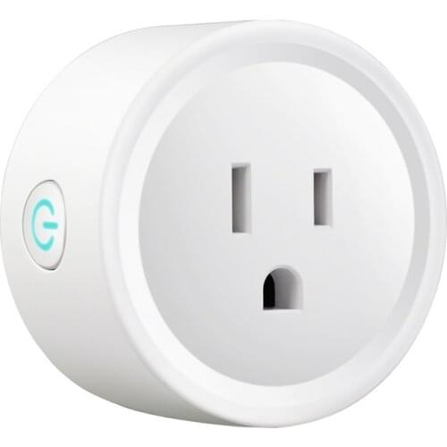 Portable Intelligent Automatic Mini Socket Wifi Plug Wi-Fi Enabled App Remote Control Wireless Timer with ON/OFF Switch