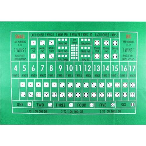 Texas Hold'em Poker Mat Suede Rubber Table Cloth Table Top Poker Mat Foldable Card Game Mats Tablecloth For Poker Accessory