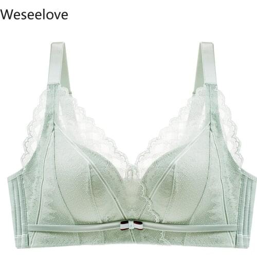 Weseelove Lace Edge Women Push Up Bra Ladies Bra Fashion Sexy for Women Sexy Top Bras Lace Bralette Woman Brassieres Women B29-2