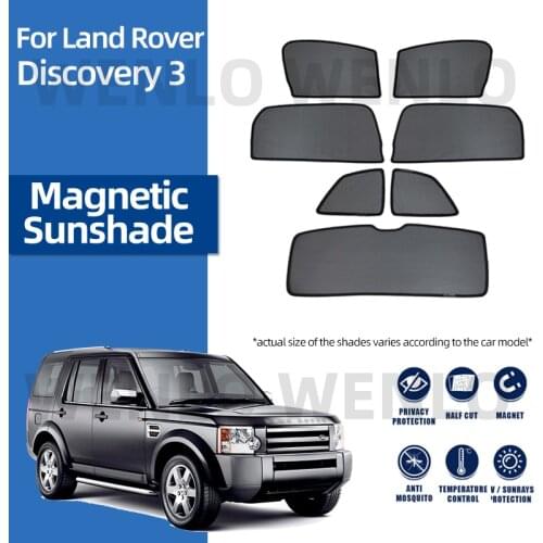 For Land Rover Discovery 3 Special Curtain Protective Cover Window Sunshield Magnetic Sun Screen Car Shading Windshield Sunshade