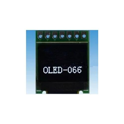 7PIN COG White OLED Module SSD1306 Drive 3.3V IC 64*48