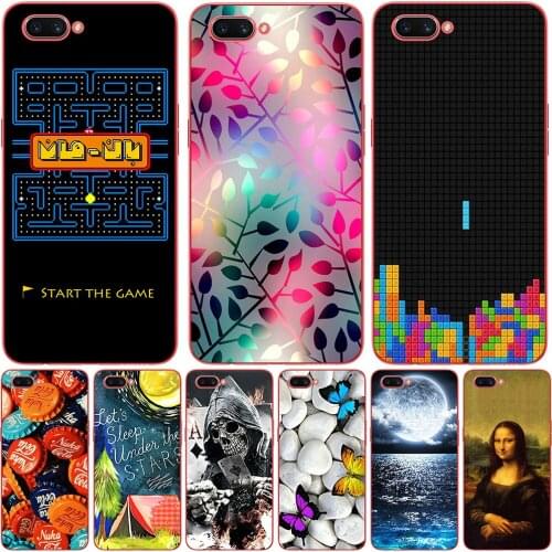 For A3 A3S A5 2018 A5 A5S 2019 Cases Silicone Soft TPU Back Cover Protective Cute Fundas Luxury Coque Bags