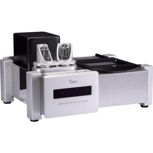 Lastet Yaqin SD-35A 6N8P Top Loading Valve Vacuum Tube CD Player 32A 120v-240V Hi End Power Stereo Audio Hifi HDCD CD Player