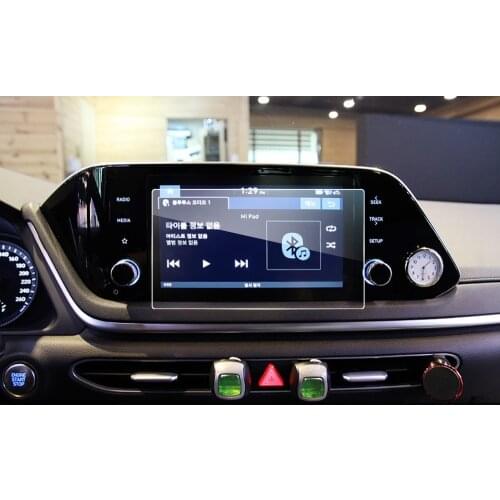 LFOTPP For Sonata DN8 8 Inch 2020 Car Multimedia Radio Display Screen Protector Auto Interior Protective Sticker Accessories