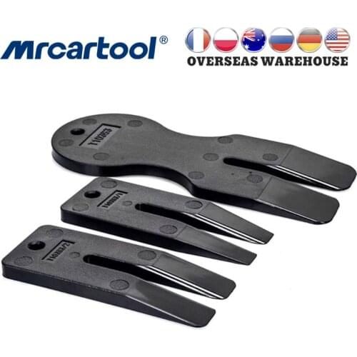 MR CARTOOL Door Trim Car Trim Wedge Panel Clip Tools Set For Porsche Audi VW Land Rover Equiv T10383 T10383/1 T10383/2