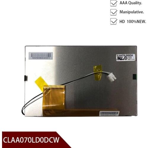 New Original New 7 inch LCD screen CLAA070LD0DCW 7300100037 LCD Display Screen Replacement panel Free Shipping
