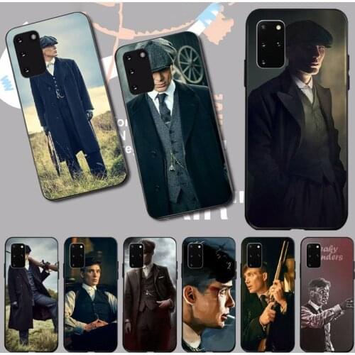 PENGHUWAN Thomas Shelby Peaky Blinders Coque Shell Phone Case for Samsung S20 plus Ultra S6 S7 edge S8 S9 plus S10 5G