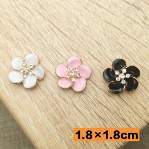 Hot Sale free shipping wholesale 20pcs Wedding diamond Button rhinestones Button DIY hair garment Accessories YF71