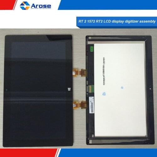 For Microsoft surface 2 RT2 1572 LTL106HL02-0 LCD Touch Screen assembly RT 2 1572 RT2 LCD display digitizer assembly