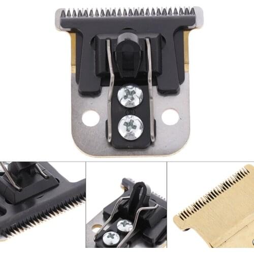 Replaceable Spare Blade T9 Barbers Metal And Ceramic Blade Barbers Blade T9 Metal Push Scissors Head