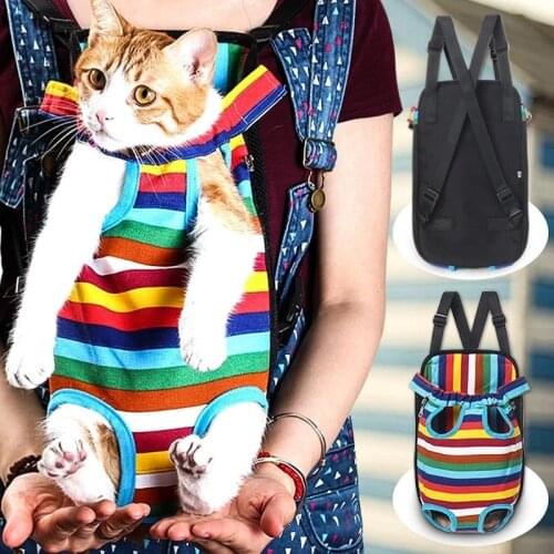 Dog Carriers Backpack Cat Outdoor Travel Bag Portable Breathable Strap for Pets Puppy Car Messenger Bag Chihuahua Accessories