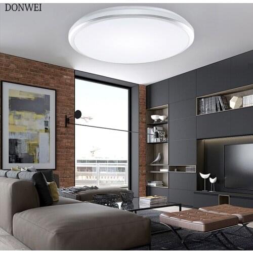 Motion Sensor Sounds Control led ceiling lights 15W Acrylic Bathroom Restaurant Hall Stairs Balcony Ceiling Lamps AC85-265V