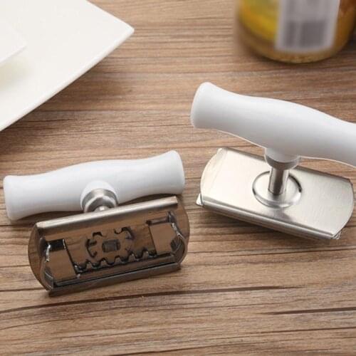 1 Pcs Jar Openers Manual Stainless Steel Labor-Saving Can Opener Rotary Open Lid Tool Screw Cap Gadgets Kitchen Accessories
