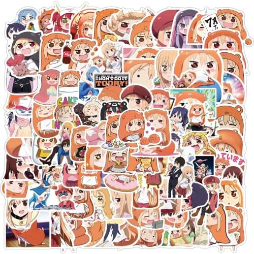 10/50/100PCS Anime Himouto! Umaru-chan Stickers Cute Waterproof Graffiti Sticker For Laptop Phone Cup Car Sticker Scrapbooking