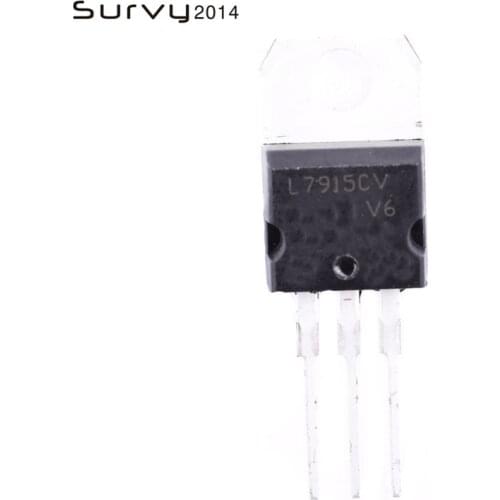 10PCS L7915CV L7915 7915 TO-220 The new quality is very good work 100% of the IC chip diy electronics