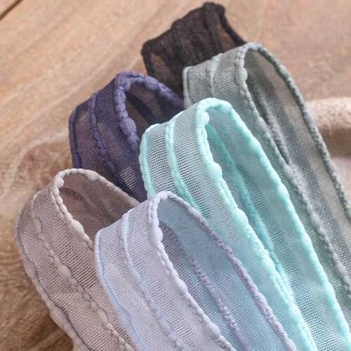 5 yards Jump Point Rough Edge Mesh Hollow Organza Ribbons Diy Bowknot Hair Dress Bouquet Packaging Accessories