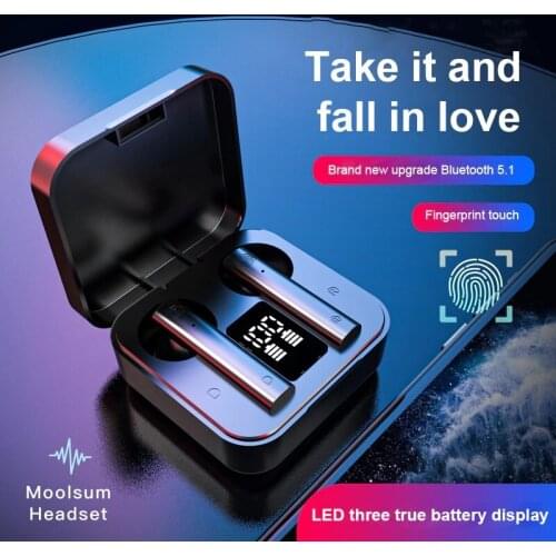 AIR 2S TWS Bluetooth Earphones 5.1 HIFI High-quality Dual-microphone Noise-cancelling Earphone