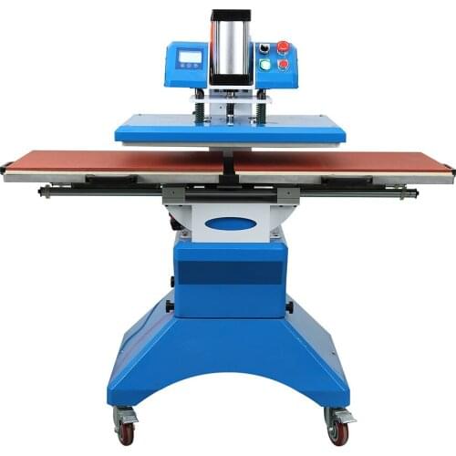 40*60cm automatic double station pneumatic heat transfer hot stamping machine heat transfer machine clothing printing equipment