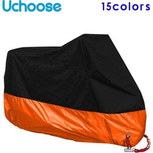 Motorcycle Cover Outdoor Universal Cloth UV Protector Scooter All Season Waterproof Prevent Snow Dustproof M-4XL Motorbike
