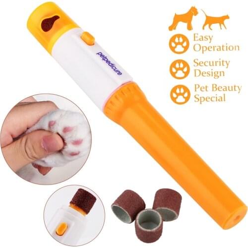 Cat Claw Scissors Nailclippers Nail Trimmer Dog Nail Clippers Dog Supplies Electric Pet Nail Grinder