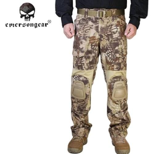 EMERSON Gen2 Tactical Pants Airsoft Combat bdu Trousers with Knee Pad Highlander EM7038