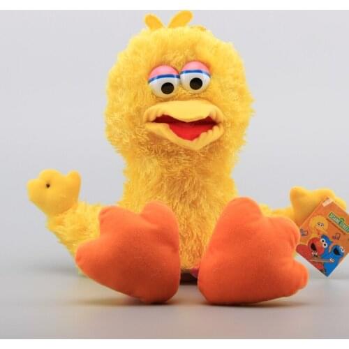 High Quality Sesame Sterrt Muppet Dolls Big Bird Plush Hand Puppet Lovely Stuffed Toys Children Educational Gift 16" 40 CM