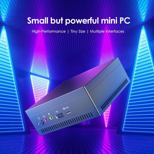 TOPTON AMD Mini PC Ryzen 7 2700U 5 3550H Athlon 3150U Vega Graphic 2*DDR4 M.2 NVMe SSD Gaming Computer Windows 10 3x4K HD WiFi