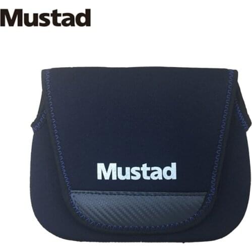Mustad MRCS01-S/M/L Spinning Wheel Bag Fishing Gear Bag Thick Diving Cloth Fishing Bag Tool