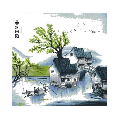 ZZ2749 For Needlework Kit NOT PRINTED Cross stich Painting Set Cross Stitch Kits Cross-stitch Embroidery Set Stitch Kits Cross