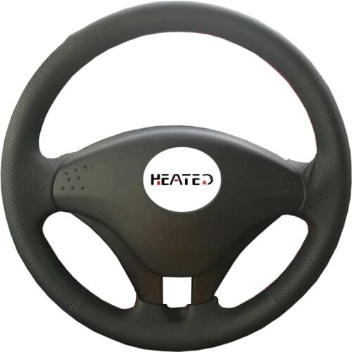 Braiding cover for Steering Wheel Cover For Mitsubishi Pajero 2008-2011 V73 2011 L200 Tuning car