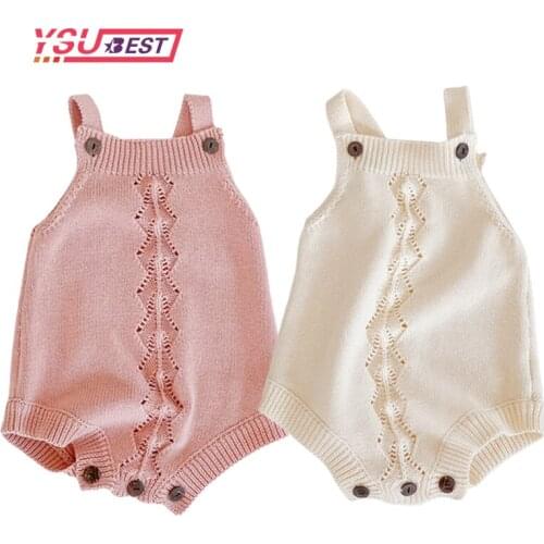 0-3Yrs Autumn Baby Knit Romper Triangle Crawling Clothes Twin Autumn Baby Girl Infant Children Handmade Pom-Pom Knitted Romper