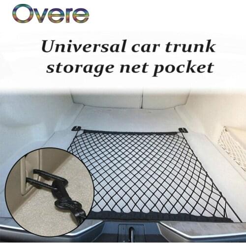 Overe Auto Car Trunk Luggage Storage Nylon Elastic Mesh Net For Kia Rio Ceed Sportage Cerato Sorento Mazda CX-7 6 Mini Cooper