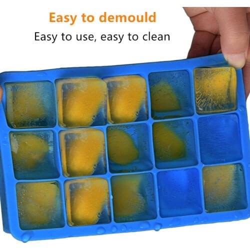 Ice Cube Tray Silicone Ice Cube Maker Mold Ice Candy Cake Jelly Pudding Chocolate Molds Bar Party Whiskey Cocktail Drink Tools