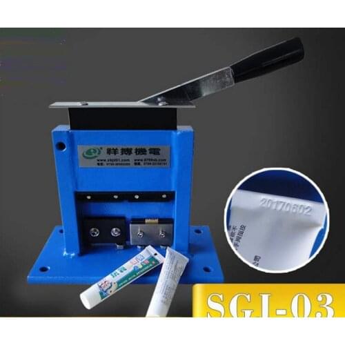 Manual Heavy Duty Aluminum Laminate Tube Crimping Sealing machine Tube sealer te