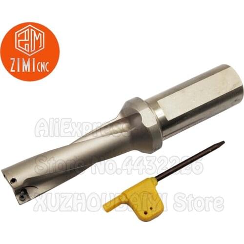 SO U Drill C25 21mm 3D depth fast drill Indexable U Drill Power Drilling Bit Metal Tool CNC Deep hole drill for SOMT07 Inserts