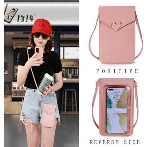 Small Crossbody Phone Bag for Women Cellphone Shoulder Bags Card Holder Purse 20CA