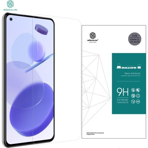 For Xiaomi mi 11 Lite 4G 5G Tempered Glass NILLKIN Amazing H Tempered Glass Screen Protector 9H For Xiaomi mi 11 Lite 4G 5G