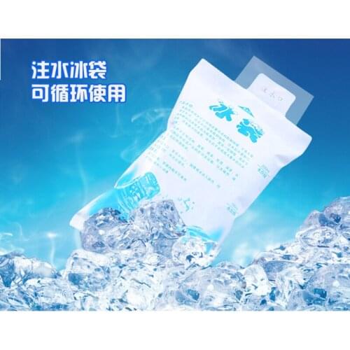 5x Reusable Plastic Cooler Bag For Food Storage Ice Gel Packs Cubes Physical Cold Therapy Cooling Pack Retain Freshness Barware