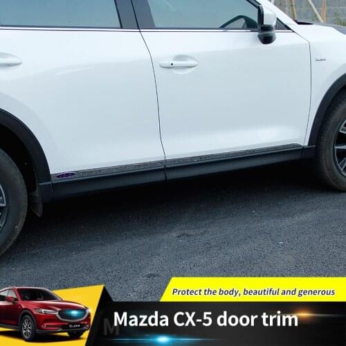 Car Sticker For Mazda cx5 2017 2018 2019 2020 2021Stainless steel metal Tuning Accessories